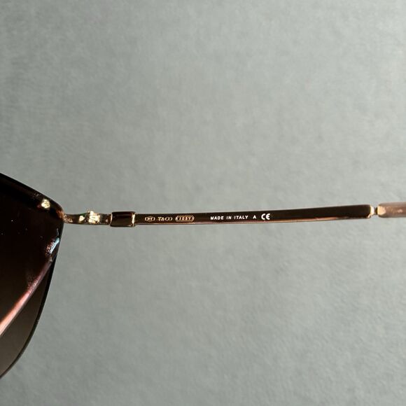 Tiffany & Co. Cat-Eye Butterfly Sunglasses Brown Gradient Lens TF 3058 With Case main image 4